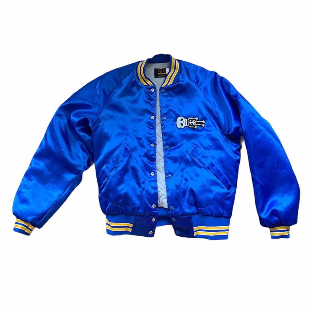 Blue vintage number jacket